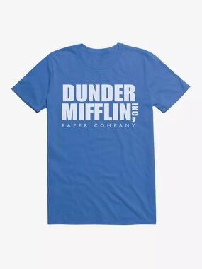 Dunder Mifflin (The Office) T-shirt - Size Medium